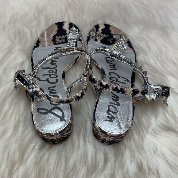 Sam Edelman Annalise Sandals Sz 6 - Picture 4 of 8
